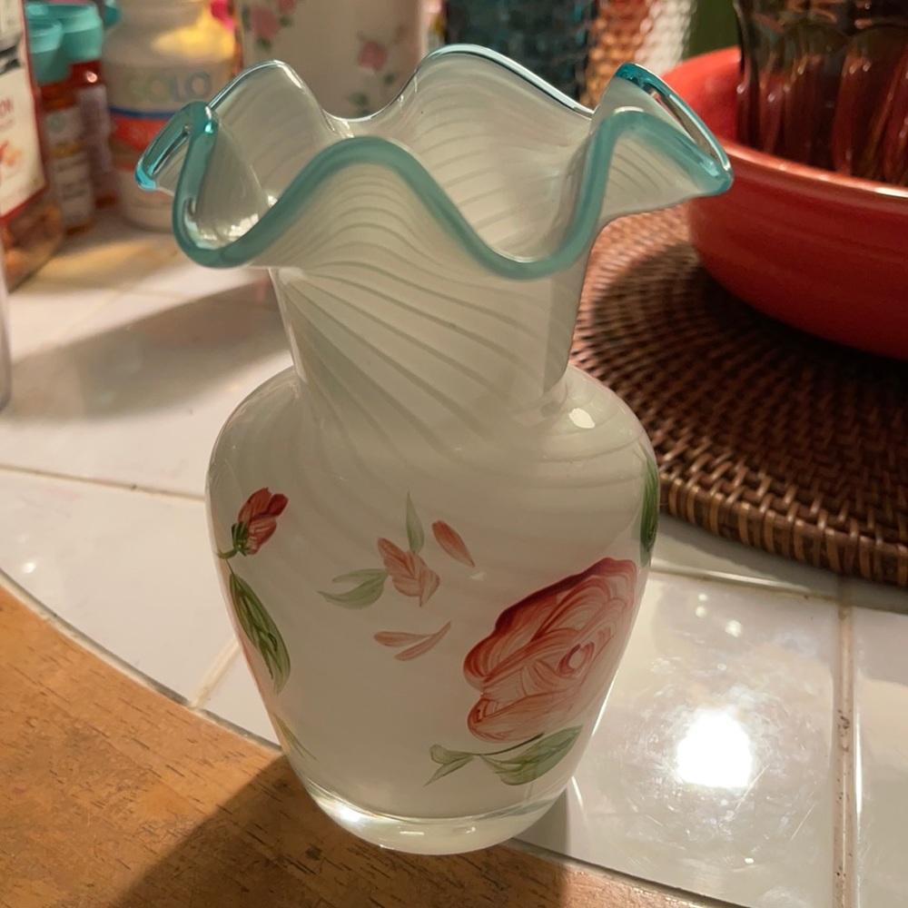 COPY - Beautiful hand painted vase